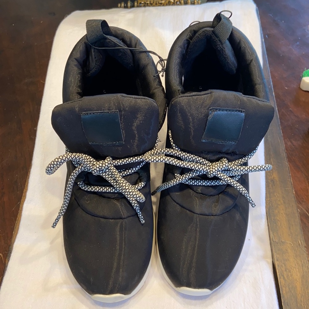 “A new day” women’s black slip on sneaker